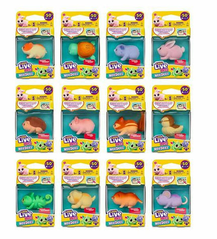Famosa Little Live Pets interactive electronic toy pet from Needees series, featuring colorful animal design and playful features.
