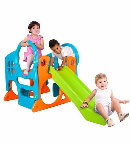 Feber activity center for babies, 89x97x100 cm, featuring colorful toys and play areas for young children.
