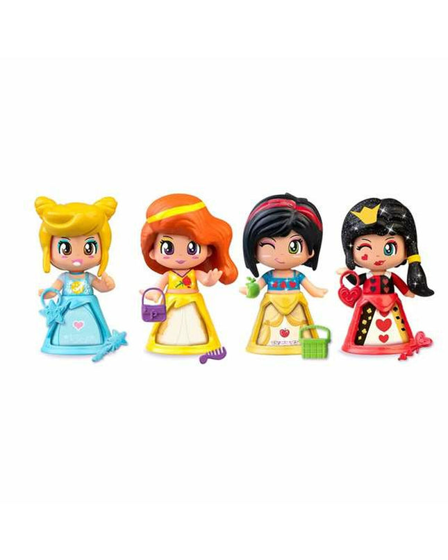 Colorful Pinypon Playset toy with miniature figures and accessories, featuring vibrant details and imaginative play elements.