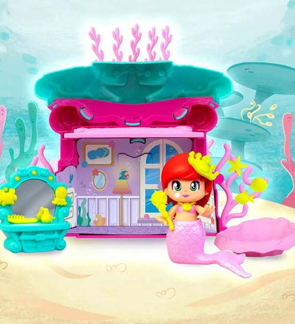 Colorful Pinypon Playset featuring miniature dolls and accessories, perfect for imaginative play and storytelling.