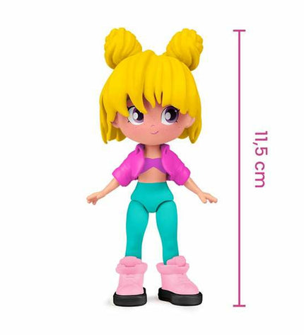 Pinypon Top Girls playset with 11cm dolls, colorful accessories, and mini figures from the Pinypon toy and game collection.