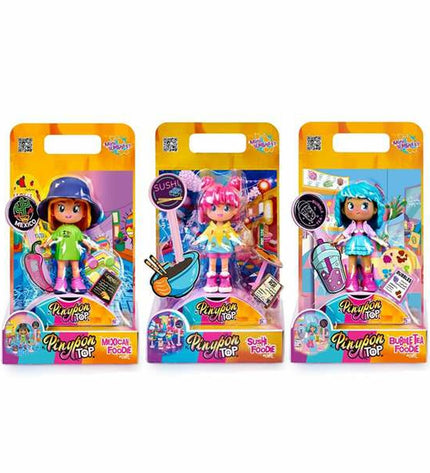 Colorful Pinypon playset featuring small figures and accessories, perfect for imaginative play with the Pinypon brand toy collection.