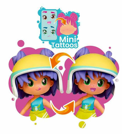 Colorful Pinypon playset featuring small dolls and accessories, perfect for imaginative play and creative storytelling.