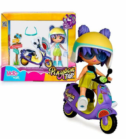 Colorful Pinypon playset with miniature figures and accessories, part of the Pinypon toy and action figure collection.