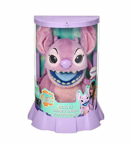 Famosa Interactief Huisdier Angel electronic toy showing a cute animated dog with interactive features on a colorful background.
