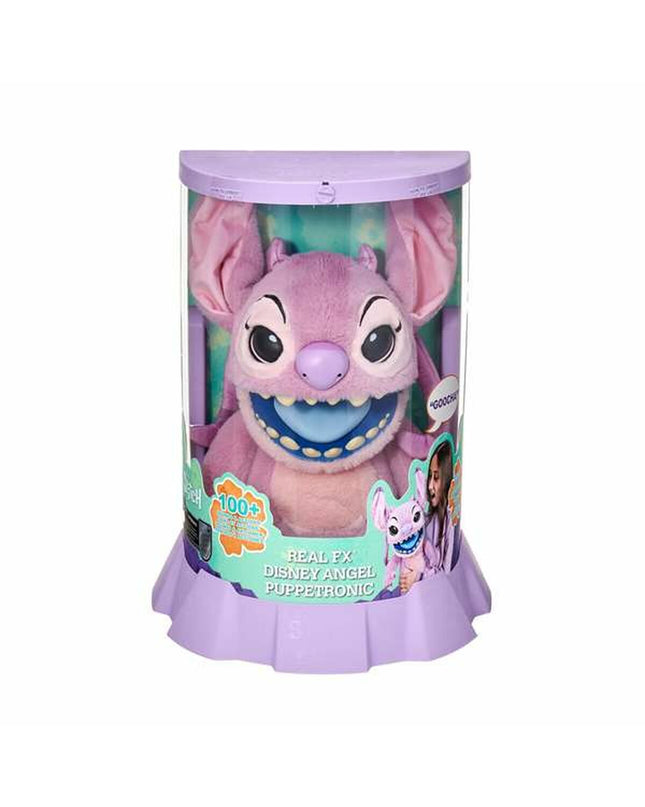 Famosa Interactief Huisdier Angel electronic toy showing a cute animated dog with interactive features on a colorful background.