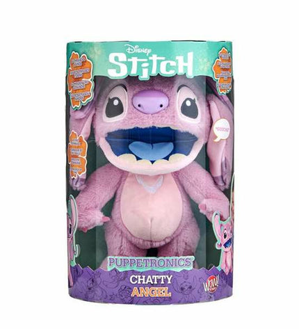 Stitch Knuffel Stitch Stitch Angel soft plush toy with stitched angel wings, cuddly and cute for children, from the Stitch brand.