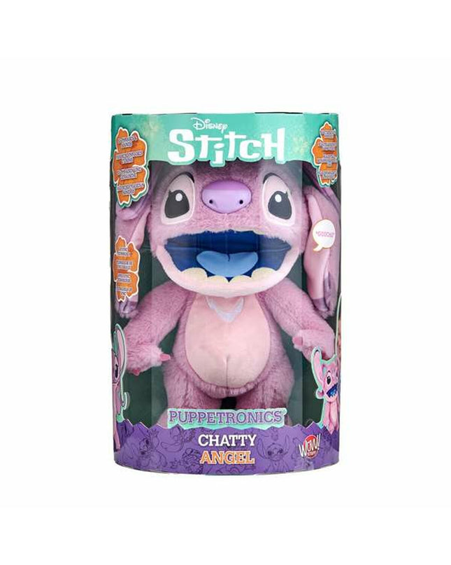 Stitch Knuffel Stitch Stitch Angel soft plush toy with stitched angel wings, cuddly and cute for children, from the Stitch brand.