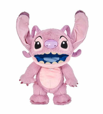 Soft Stitch Knuffel Stitch Angel plush toy in pastel colors, featuring stitched angel wings and a gentle, cuddly appearance.