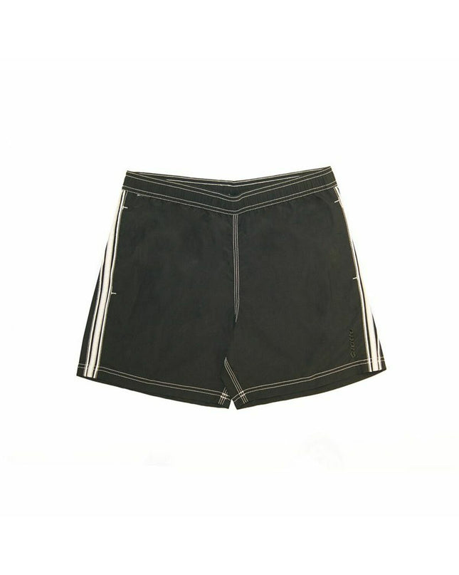 Black Lotto Valley men's swim shorts for sports and watersports, featuring a streamlined design and sporty fit.