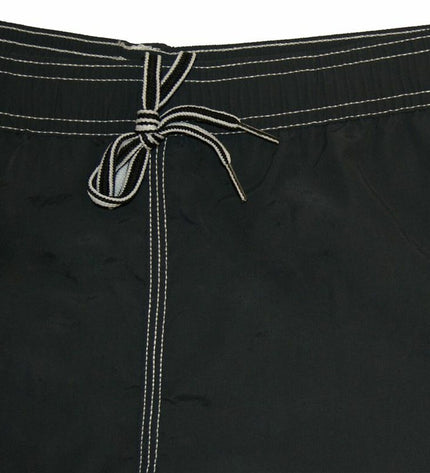 Lotto Valley men's black swim shorts for sports and watersport activities, casual athletic swimwear for men