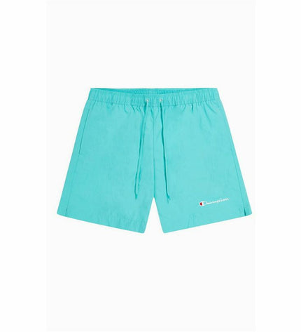 Champion water men's swimming trunks with sporty design for outdoor watersport activities.