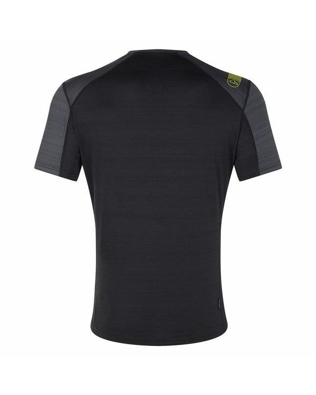La Sportiva Sunfire T-shirt with short sleeves, lightweight sport and outdoor apparel, shown in a vibrant color.