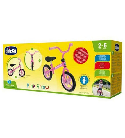 Chicco Kinderfiets speelgoed voor kinderen, blauw, met wielen en stuur, geschikt voor buiten spelen.