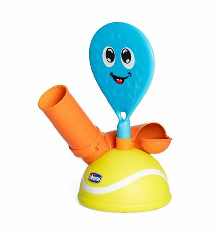 Chicco Padel agility game with colorful paddles and balls for kids' active play and coordination.