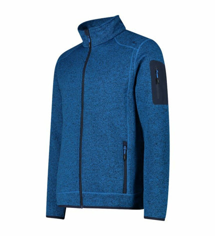 Men's Campagnolo Zaffiro sport jacket in black and blue, designed for outdoor and sports activities, with a lightweight, breathable fabric.