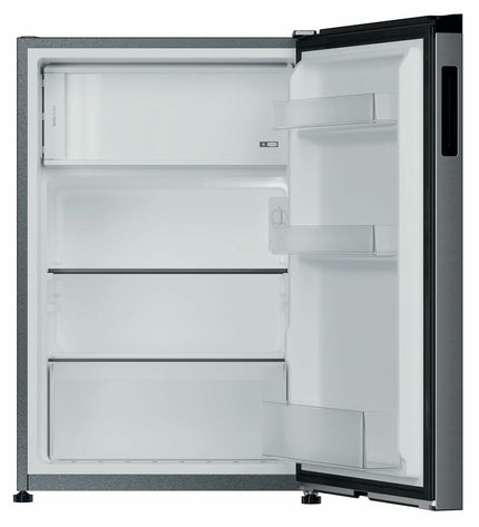 Candy Mini-koelkast CNOQ2S58EX, 114L white compact fridge with door handle, for home kitchen or office use.