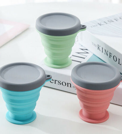 200ML Silicone Collapsible Travel Coffee Cup