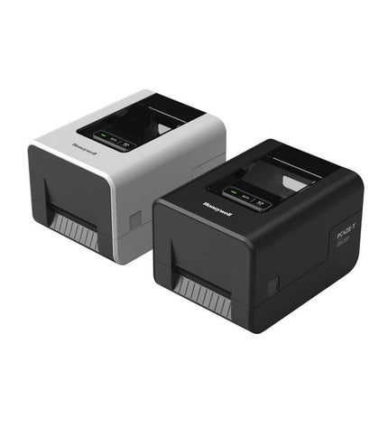 Honeywell PC42E-TB02200 black printing calculator, office electronics and stationery with digital display and keypad.