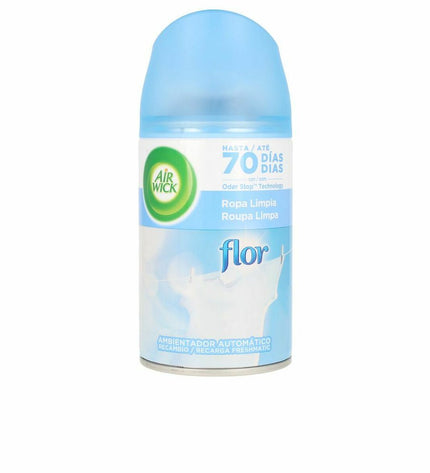 Air Wick 250ml refill for electric air freshener with floral scent, suitable for home and kitchen decor.