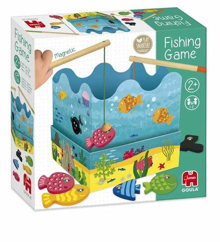 Goula Visspel Goula magnetic toy game with colorful magnetic pieces for children to play and assemble.