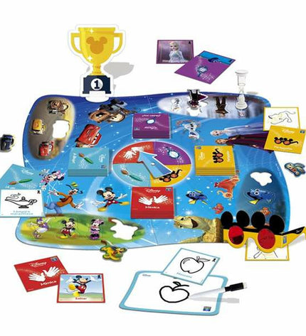 Diset Party & Co Disney board game with colorful characters and game pieces for family fun and entertainment.