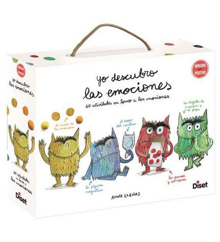 Diset Yo Descubro las Emociones educational game for children with 168 pieces, focusing on learning emotions through play.