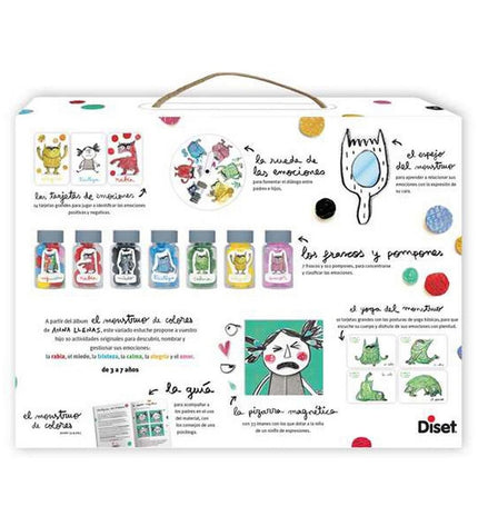 Diset Yo Descubro las Emociones educational toy for children with 168 pieces, colorful game encouraging emotional learning and discovery.