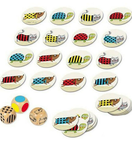 Goula Catch It educational game with colorful balls and net for children, part of Goula's speelgoed en games collection.