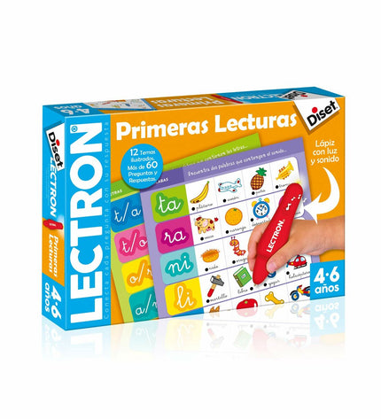 Diset Educatief Spel Lectron Diset Primeras Lecturas ES, colorful educational toy for early reading and learning activities.
