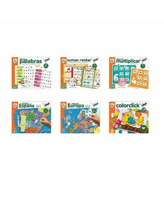 Diset Provinces of Spain puzzle showing colorful map pieces of Spanish provinces, educational brain teaser game.