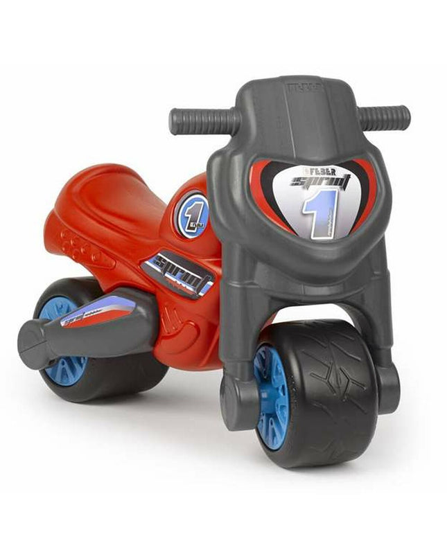 Feber Sprint 62 cm driewieler voor speelgoed en buitenactiviteiten, kleurrijk kinderfiets met drie wielen.
