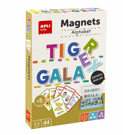 Multicolour Apli magnetic game toy with playful design, perfect for fun and creative gift-giving, by Apli.