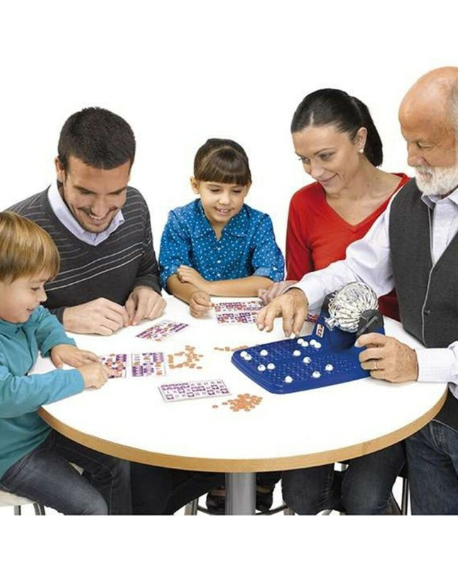 Chicos Automatische Bingo De Luxe speelgoed met kleurrijke bingokaarten en speelstukken, fun voor kinderen en families