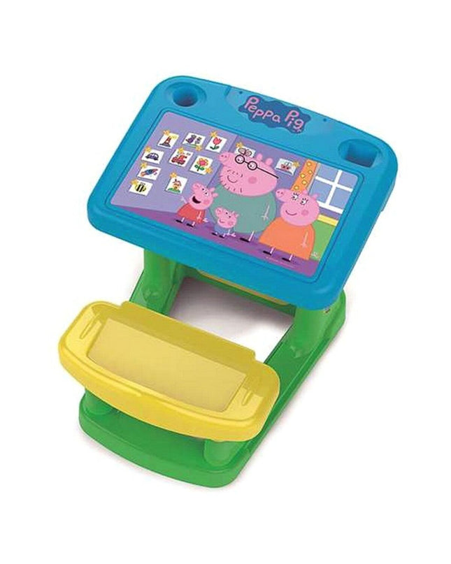Peppa Pig children's house and kitchen furniture set by Peppa Pig, featuring colorful play furniture in a cozy room setting.