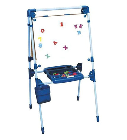 Chicos 2-in-1 kids' board game set with 64 pieces in a colorful, educational toy for creative activities and family fun.
