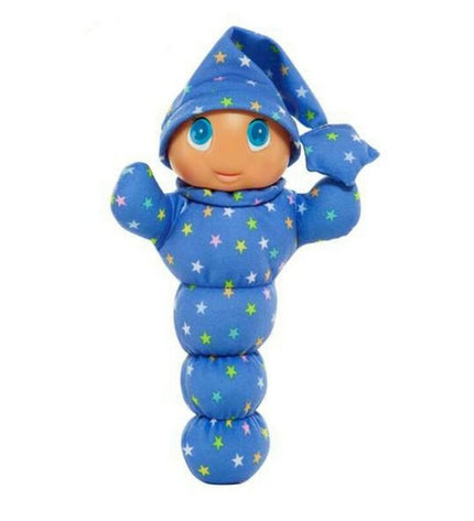 Soft Moltó Gusy Luz Moltó plush toy in blue, pink, and multicolor PVC, 33 cm, suitable for children and play.