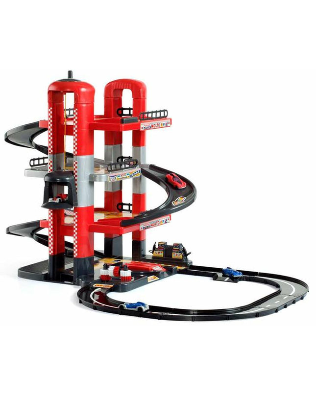 Moltó Racebaan Moltó Parking toy race track with cars, 60.5 x 71 cm, for children’s play and vehicle fun