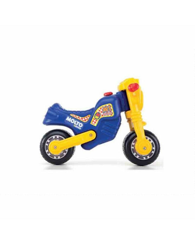 Moltó Cross Classic 63 cm children's tricycle with black frame and red accents, suitable for outdoor play and sports.