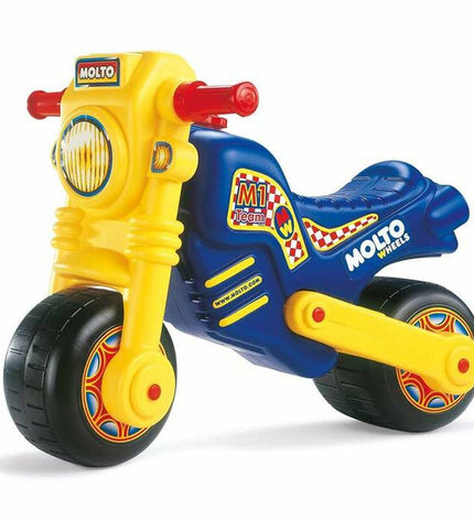 Moltó Cross Classic 63 cm children's tricycle with sturdy frame and colorful design, suitable for outdoor play and sports.