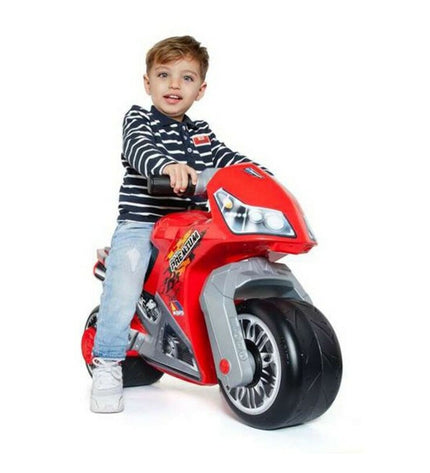 Moltó Driewieler Moto Cross Premium in rood for children 18+ maanden, speelgoed en sport outdoor speelgoed