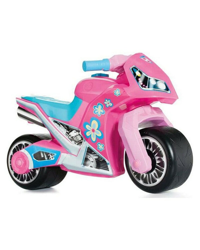 Pink Loopmotor Moltó 12222 toy scooter for outdoor play, 72 cm long, designed for children to ride and enjoy outdoor activities.