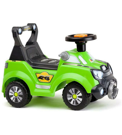 Moltó Driewieler 4x4 speelgoed voertuig for outdoor play, featuring a sturdy design and colorful wheels.