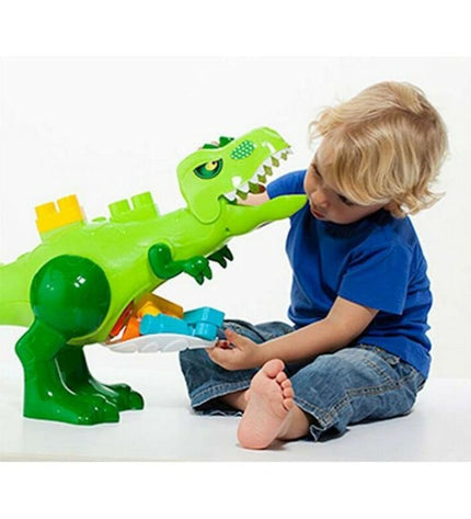 Colorful Moltó Bouwspel met blokken speelgoed set with 30 pieces, featuring various building blocks for creative play.