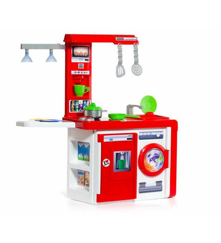 Moltó speelgoedkeuken for kids, 82x28x57 cm, featuring realistic kitchen appliances and play areas, ideal for pretend cooking.