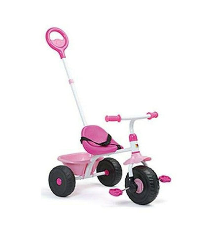Pink Moltó Urban Trike for children, 98 cm, with sturdy frame and colorful design, ideal for outdoor play and fun.