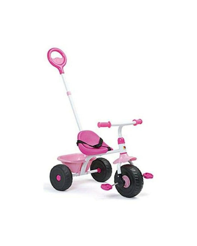 Pink Moltó Urban Trike for children, 98 cm, with sturdy frame and colorful design, ideal for outdoor play and fun.