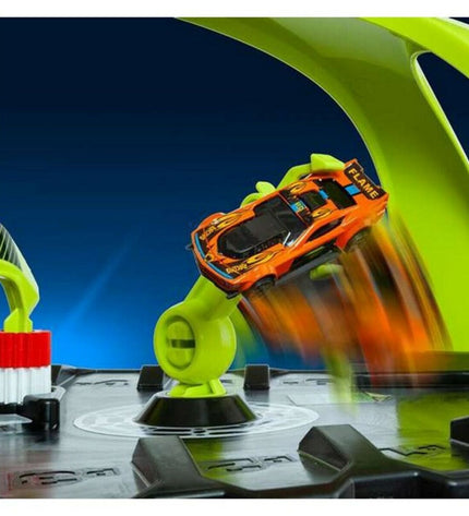 Moltó Super-Parkhaus 152 cm toy parking garage with colorful vehicles and multiple levels for imaginative play.