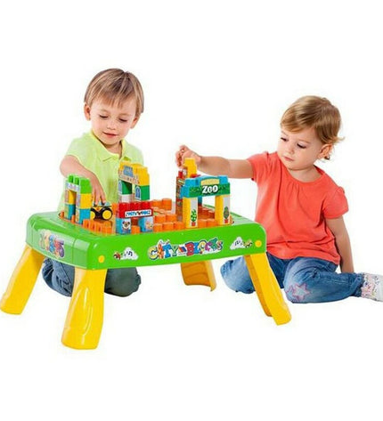 Colorful Moltó interactive baby toy set with 24 pieces, designed for young children to promote play and learning.