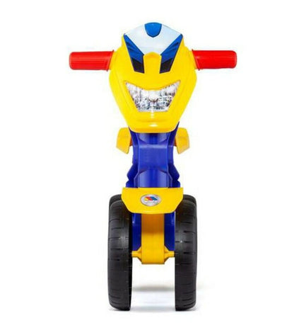 Moltó 53cm children's toy motorcycle tricycle with colorful design, suitable for outdoor play and active fun.